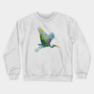 Blue Heron Crewneck Sweatshirt